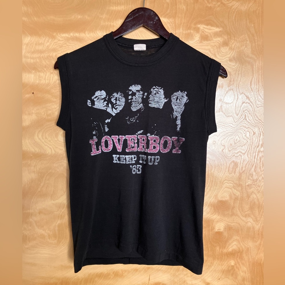 🍁Vintage Loverboy Muscle Tee 1983